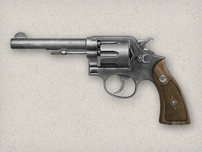 Old Revolver grey gun photoshop revolver weapon