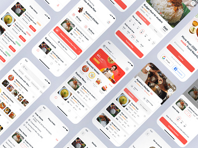 Lunch Box - Homemade Lunch Delivery Service - UI UX Case Study agency dabbawala delivery design food foodapp lunch ui uidesign ux uxdesign