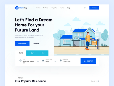 Property website design