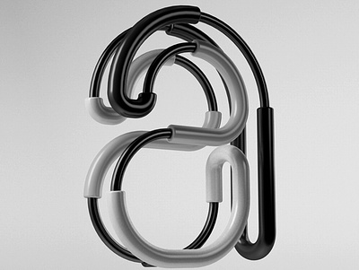 36 Days of Type - Letra A 3d dawlymjaramillo design graphic design illustration typography