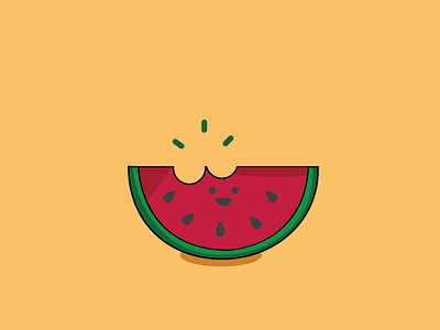 Watermelon design flat flatdesign illustration illustrator vector watermelon