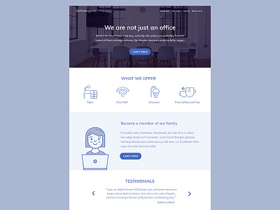 Daily UI- Landing page