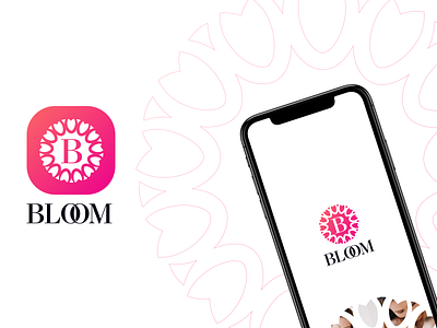 Bloom (up coming!!) app ui design logo ui