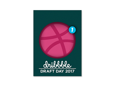 Draft Day 2017 2017 draft dribbble dribble draft day invitation invite