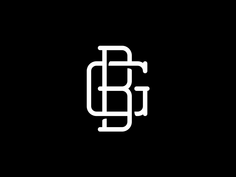 BG monogram by Vladimir Mijatovic on Dribbble