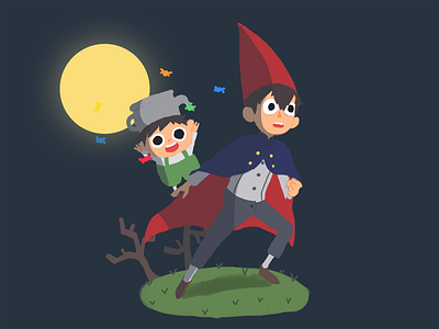 Over the garden wall