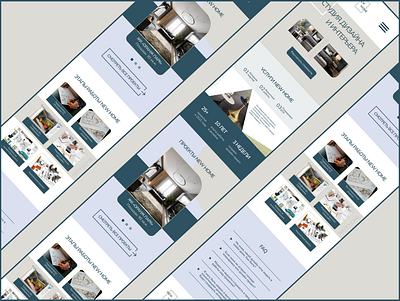 Design studio - New Home design figma ui ux website concept