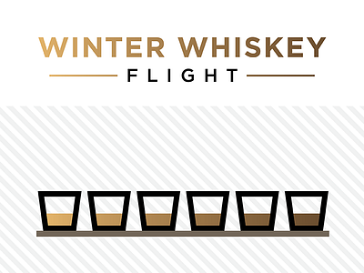 Whiskey Flight Poster flight stripes whiskey whisky