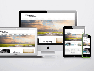 Responsive Wordpress Site church responsive web design website wordpress
