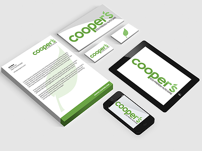 Coopers Branding Identity brand identity branding car car car company logo cleaning products logo