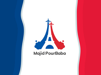 Majid Pourbaba Logo branding design illustration khajeh logo sajjad sajjad khajeh typography ui ux vector سجاد خواجه فرانسه مجید پوربابا مهاجرت مهاجرت به فرانسه