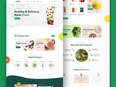 Ecommerce - Organic Grocery Store services