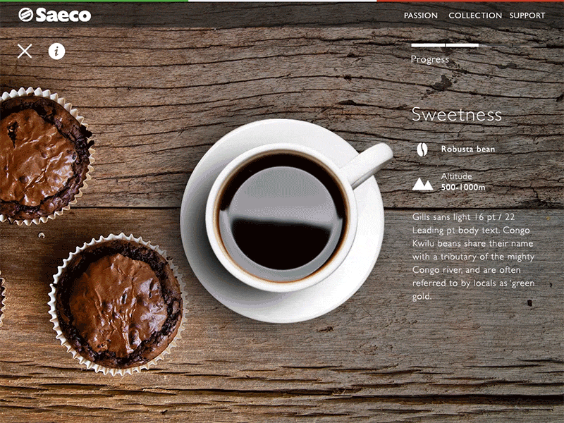 Scrolling coffee coffee design interaction parallax scroll scrolling ui ux