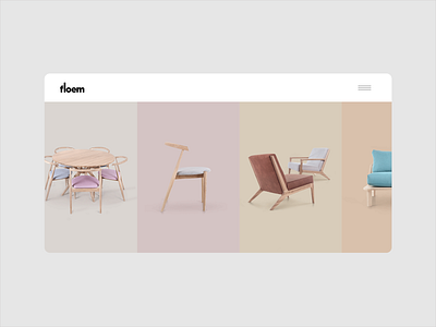 Furniture Website Design