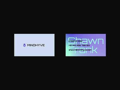 Mindhyve Brand Identity brand identity brandbook branding business card creative agency design digital digital agency graphic design visual identity
