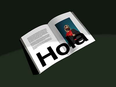 Open Magazine Mockup