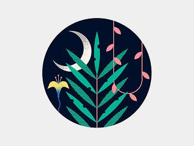 Jungle Fever illustration insect jungle leaves nature palms texture vector