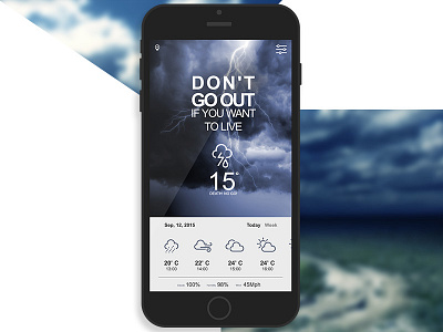 Day 010 - Weather Widget add card cart model product shop to ui ux