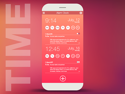 Day 013 Alarm Clock dashboard data graph interface stats ui ux widget