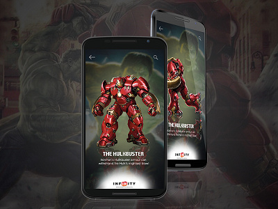 Day 027 Hulkbuster Card dashboard data graph interface stats ui ux widget