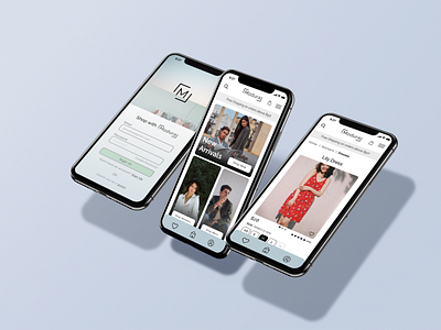 Modura: Fashion e-commerce app app branding design e commerce ecommerce fashion graphic design green icon illustration logo minimal minimalistic design sign in sign up store typography ui ux