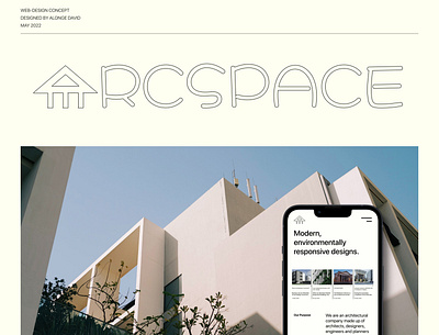 ARCSPACE design motion graphics product design ui ux