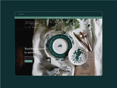 Southern Dinnerware E-commerce Website