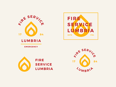 🔥 Logo versions - Fire Service 🔥