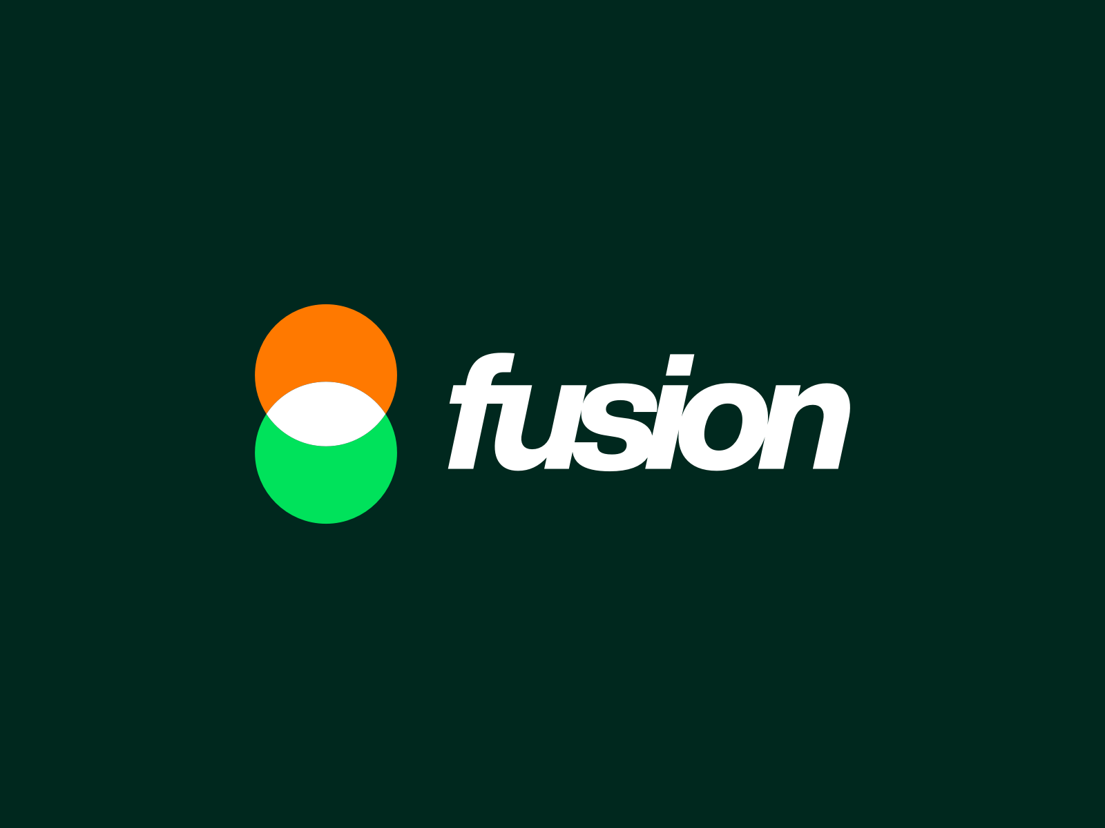 fusion | Logo Design by Đorđe Vukojević on Dribbble