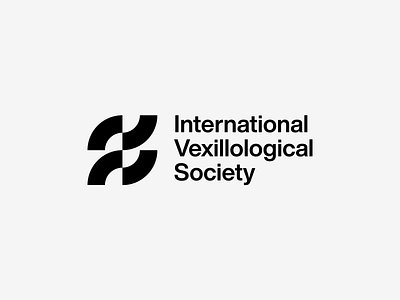 🚩 International Vexillology Society | Combination mark 🚩 brand branding combination mark design flag idustry illustration illustrator lockup logo logo design mark photoshop vector vexillology visual