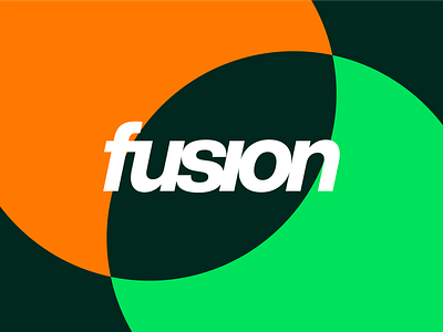 fusion | Brand colors brand branding design idustry illustration logo logo design mark pattern photoshop poster typography vector
