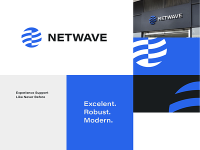 Netwave | Stylescape art brand brand identity design idustry illustration logo logo design mark photoshop typography vector visual identity