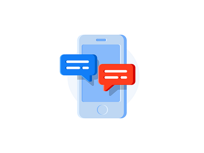 Message chat | Illustration icon