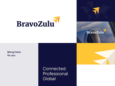 Bravo Zulu | Moodboard art brand branding combination mark design illustration lockup logo design logo mark mark photoshop seal typography vector visual identity