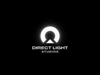 Direct Light Studio | Logo art brand branding combination mark design illustration lockup logo design logo mark mark photoshop seal typography vector visual identity
