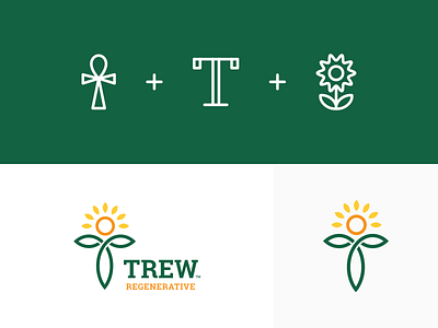 TREW Regenerative | Logo Concept agro brand branding concept design graphic design illustration logo logo design mark photoshop regenerative ui ux vector