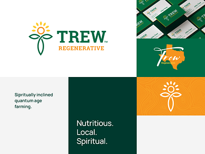 TREW Regenerative | Moodboard agriculture branding concept design graphic design icon illustration logo logo design mark moodboard nature photoshop ui ux vector