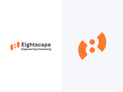 Eightscape ai brand branding consulting design engineering illustration it logo design logo mark mark photoshop vector