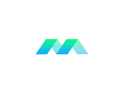 Manaridus | Logo app corporate gradient idustry logo logo design m mark material monogram photoshop