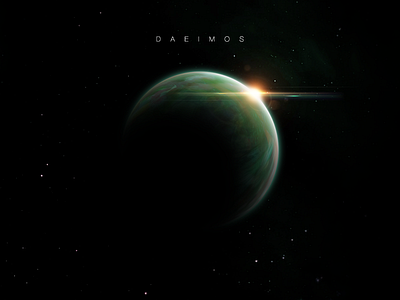 🌐 Daeimos | Planet render c4d cinema cinema 4d flare galaxy green lens flare planet render space universe