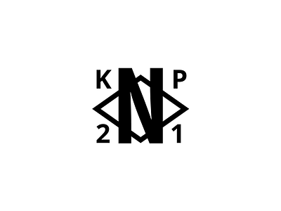 KNP 21 | Logo app corporate gradient idustry logo logo design mark master material mobile photoshop shape