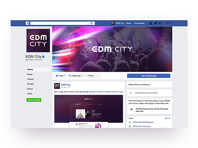 EDM City facebook page