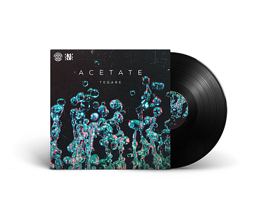 💽 Tegare - Acetate 💽 album album art art cover cover art design gradient idustry logo design manipulation music music art package photoshop produce