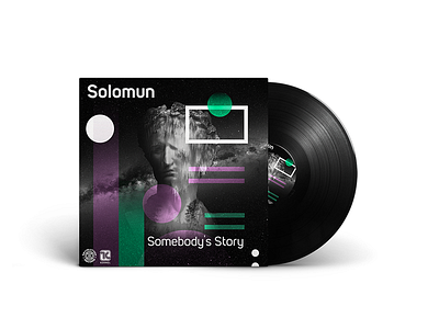 💽 Solomun - Somebodies Story 💽 album album art art cover cover art design gradient idustry logo design manipulation music music art package photoshop produce