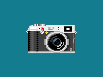 Retro Degital Camera Fujifilm x100s digital camera fujifilm x100s photography pixel art retro