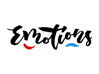 Emotions - Hand Lettering Design