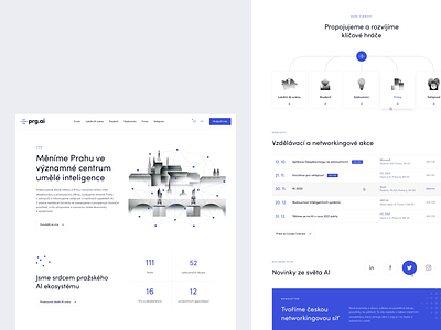 Homepage Design for prg.ai
