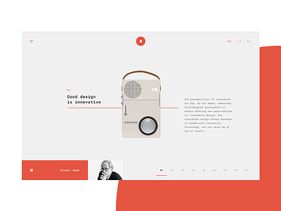 10 Principles of Good Design clean design experience interface microsite minimal minimalism simple ui ux web webdesign