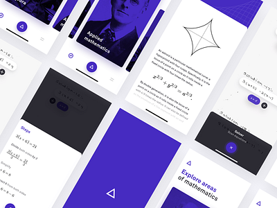 Math App UI Design - Part 2/2
