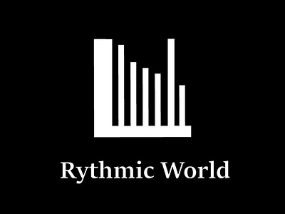 Rythmic World logo Design branding design graphic design illustration logo ui